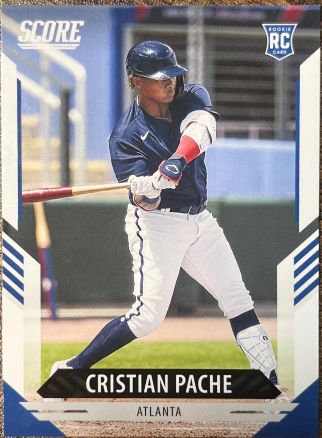 Cristian Pache #10 Baseball Cards 2021 Panini Chronicles Score