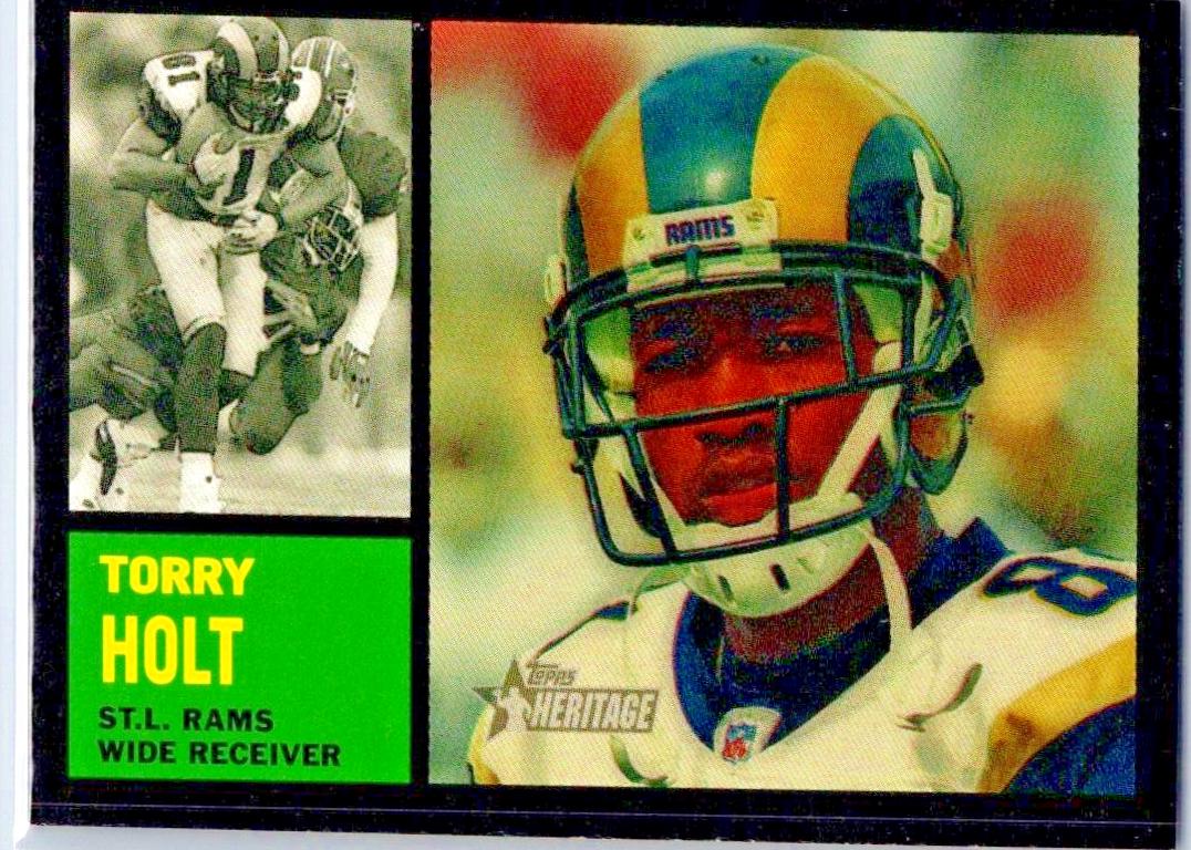 Torry Holt #29 Football Cards 2005 Topps Heritage