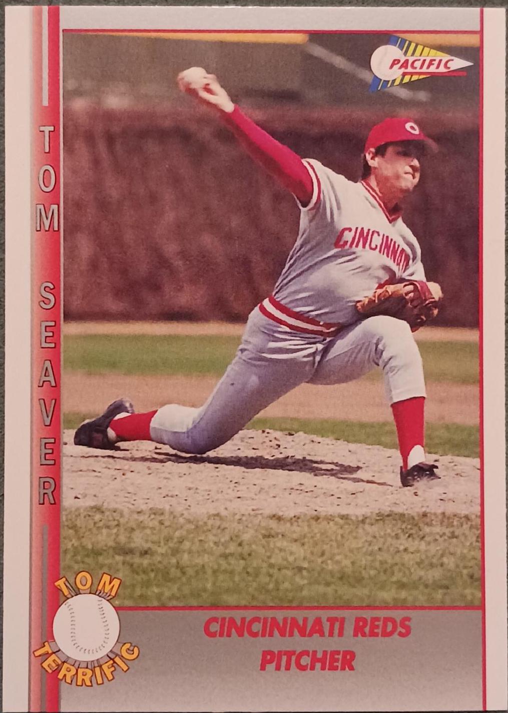 Tom Seaver #46 Baseball Cards 1992 Pacific Tom Seaver