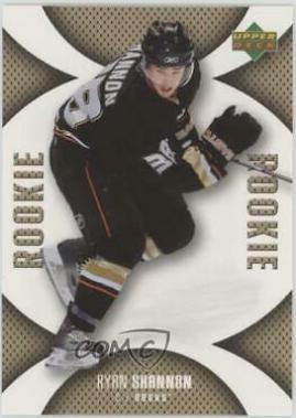Ryan Shannon #104 Hockey Cards 2006 Upper Deck Mini Jersey Collection