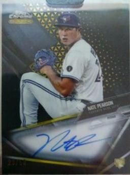 Nate Pearson [Gold Refractor] #CBA-NP