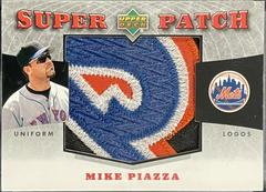 Mike Piazza [Series Two] #SPL-MP Baseball Cards 2004 Upper Deck Super Patch Logo Prices