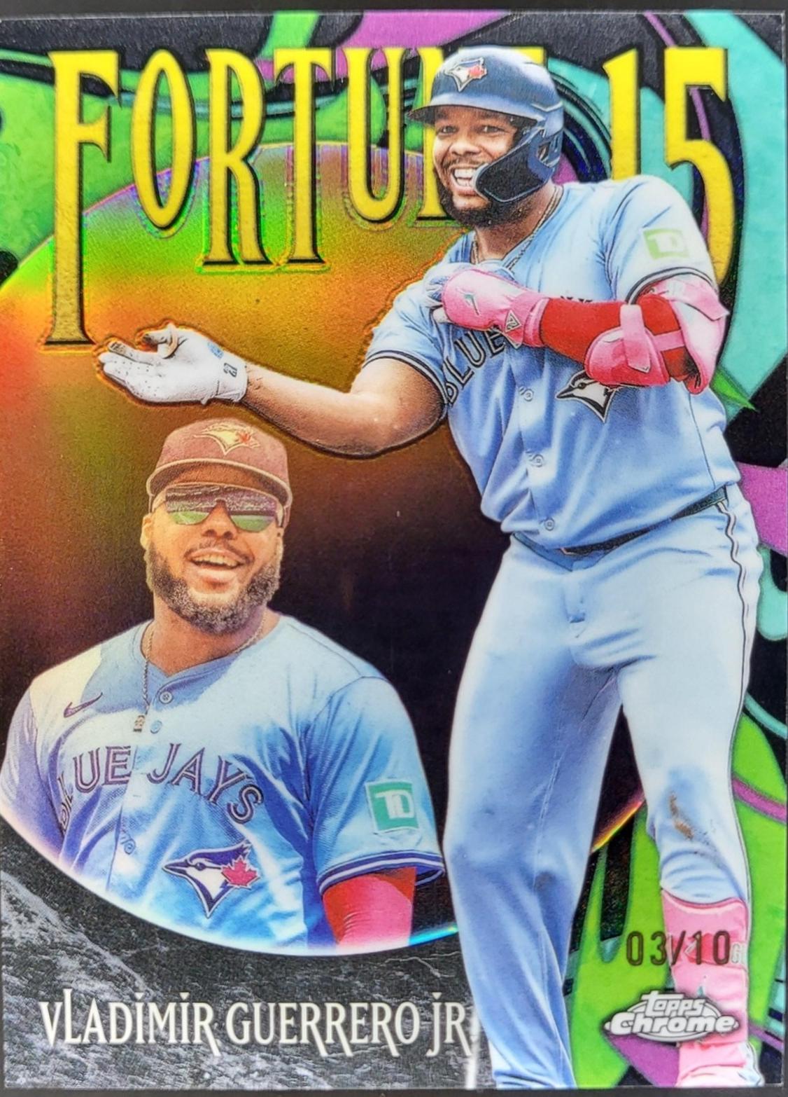 Vladimir Guerrero Jr. [Black] #F15-7 Prices | 2025 Topps Chrome