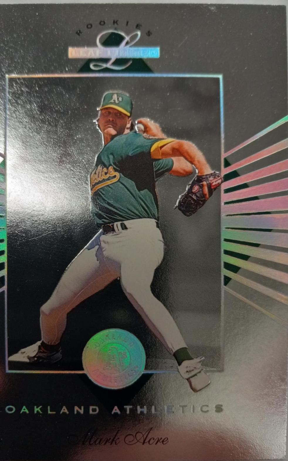 Mark Acre #22 Baseball Cards 1994 Leaf Limited Rookie