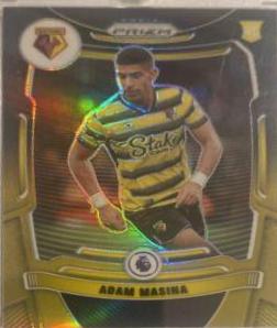 Adam Masina #256 Soccer Cards 2021 Panini Prizm Premier League