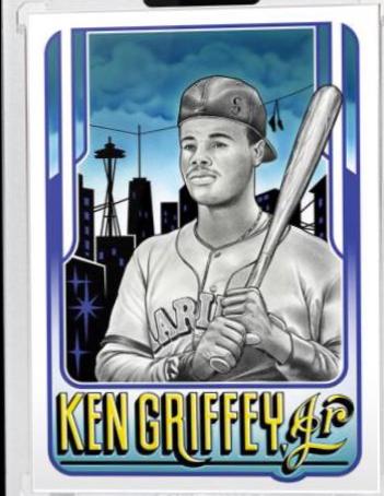 Ken Griffey Jr. #177 Baseball Cards 2020 Topps Project 2020