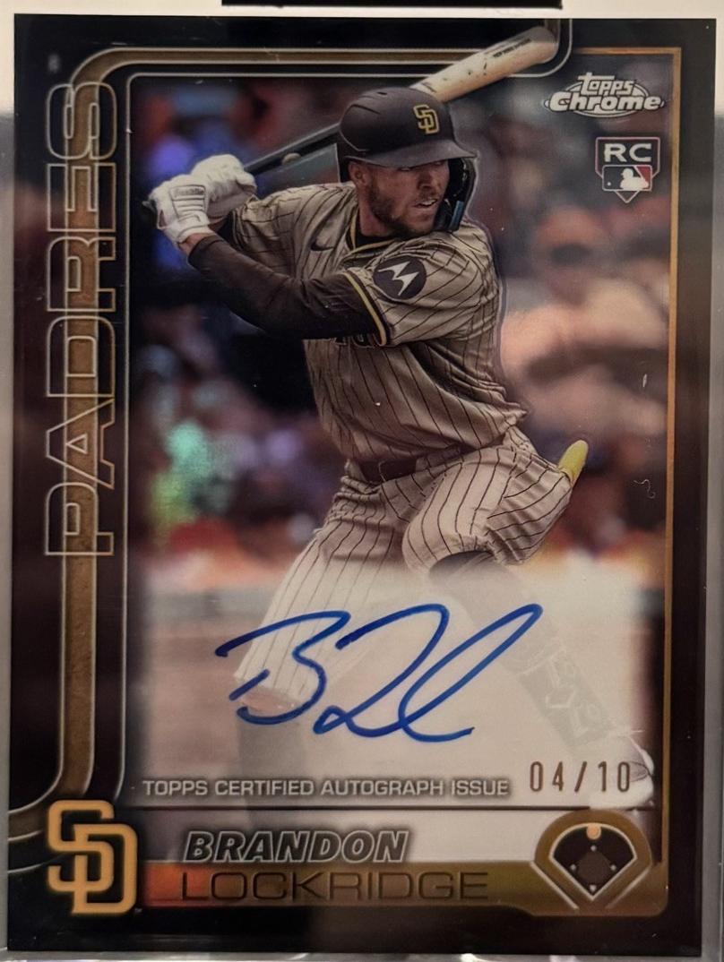 Brandon Lockridge [Black Refractor] #RA-BLO