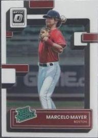 Marcelo Mayer #RP-22 Baseball Cards 2022 Panini Donruss Optic Rated Prospects