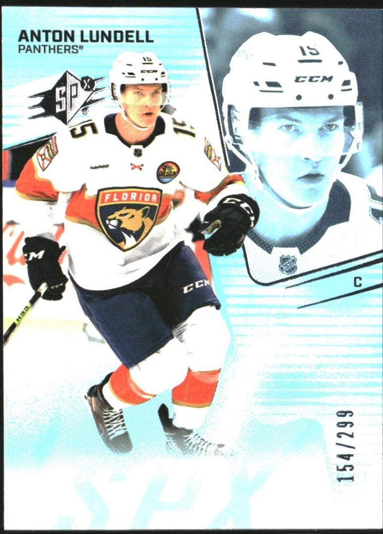 Anton Lundell #4 Hockey Cards 2022 SPx