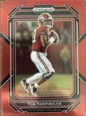 Tua Tagovailoa [Red] #99 Football Cards 2023 Panini Prizm Draft Picks Prices