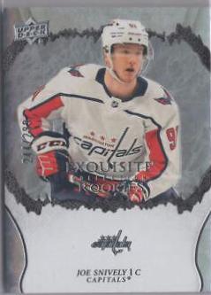 Joe Snively #R-2 Hockey Cards 2021 Upper Deck Ice Exquisite Collection Rookies