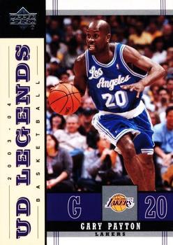 Gary Peyton #37 Basketball Cards 2003 Upper Deck Legends