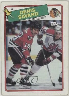Denis Savard #26 Hockey Cards 1988 Topps