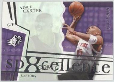Vince Carter #95 Basketball Cards 2003 Spx
