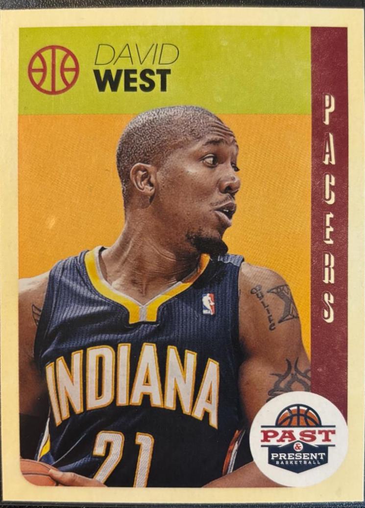 David West #2 Basketball Cards 2012 Panini Past & Present