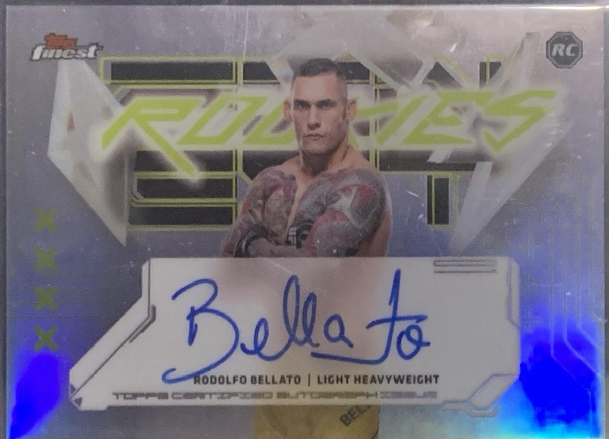 Rodolfo Bellato [Refractor] #FRA-RB Prices | 2025 Topps Finest UFC ...