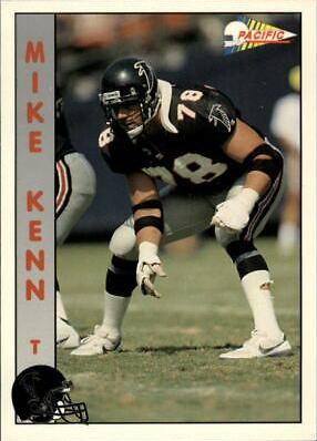 Mike Kenn #6 Football Cards 1992 Pacific