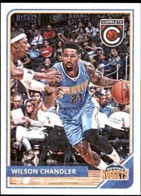 Wilson Chandler #7 Basketball Cards 2015 Panini Complete