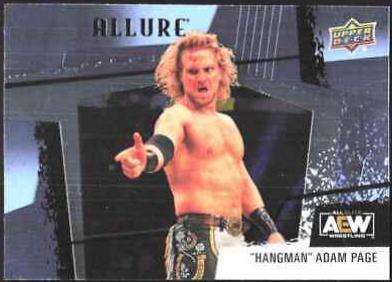 Hangman Adam Page #106 Wrestling Cards 2022 Upper Deck Allure AEW
