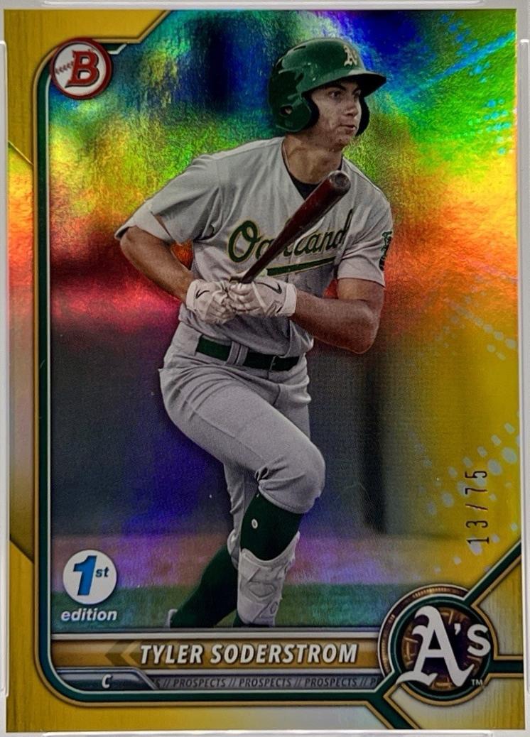 Tyler Soderstrom [Yellow Foil] #BPPF-41