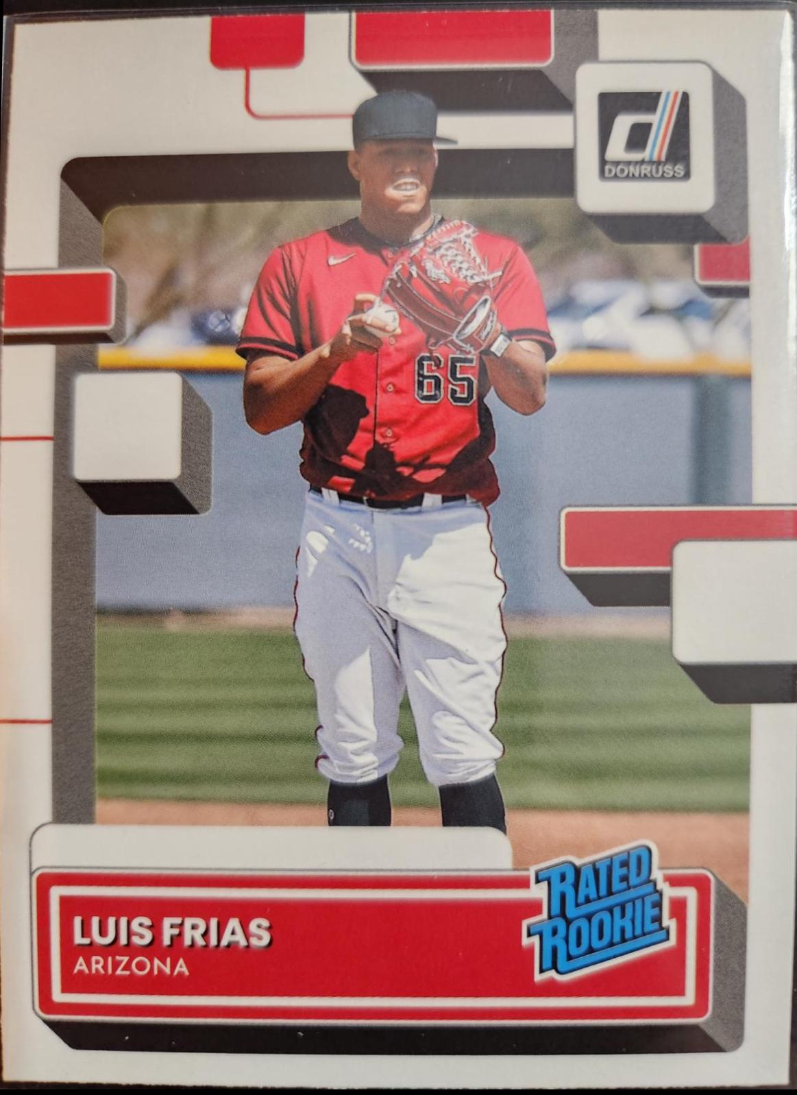 Luis Frias #63 Baseball Cards 2022 Panini Donruss