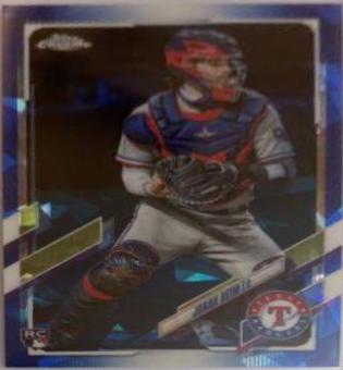 Jonah Heim #628 2021 Topps Chrome Sapphire Baseball