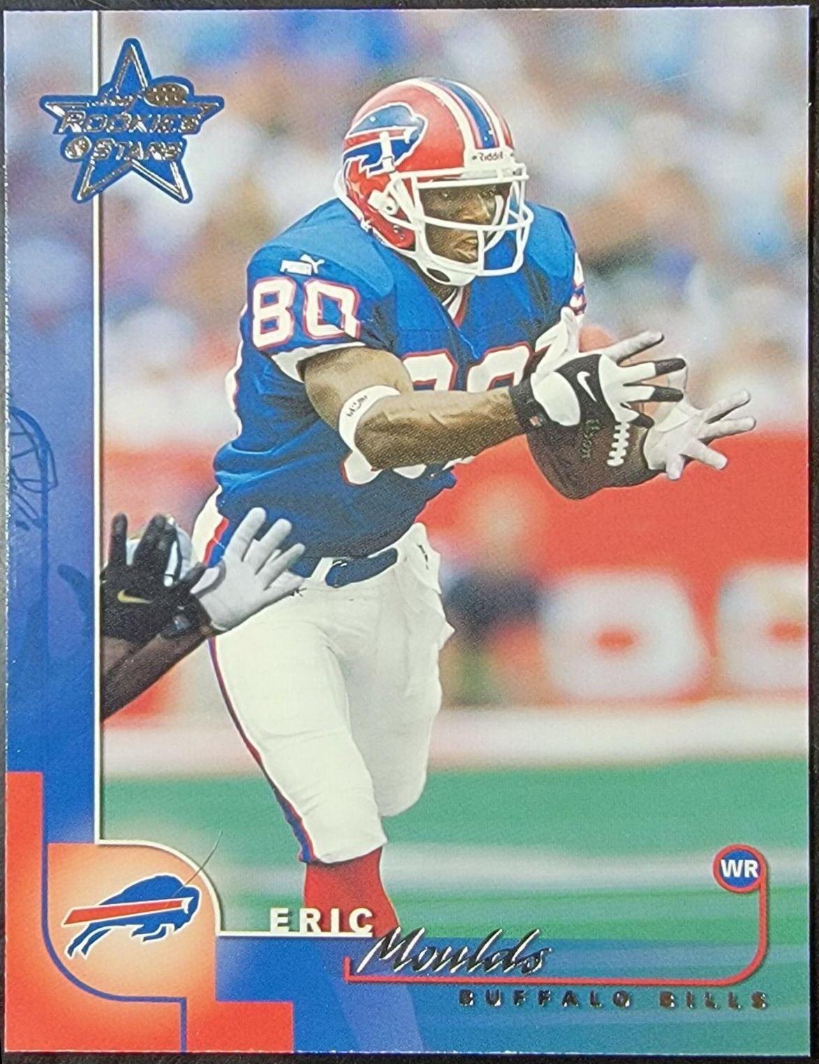 Eric Moulds #8 Football Cards 2000 Leaf Rookies & Stars