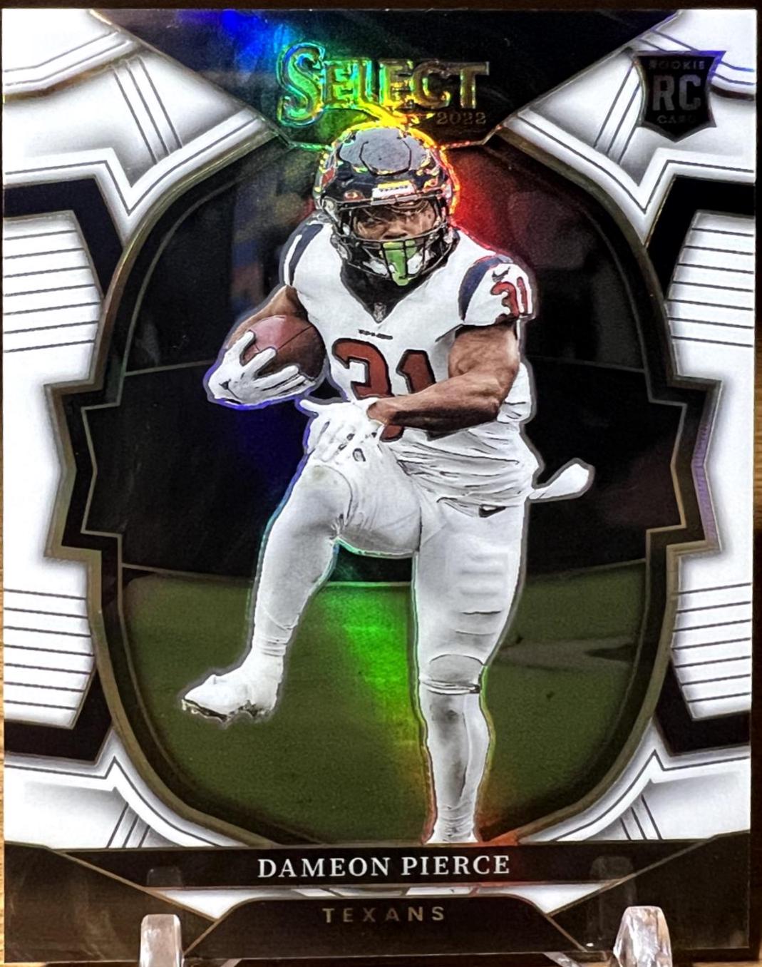 Dameon Pierce #47 2022 Panini Select Football
