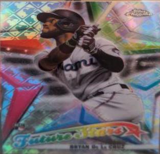 Bryan De La Cruz #FS-11 Baseball Cards 2022 Topps Chrome Logofractor Future Stars