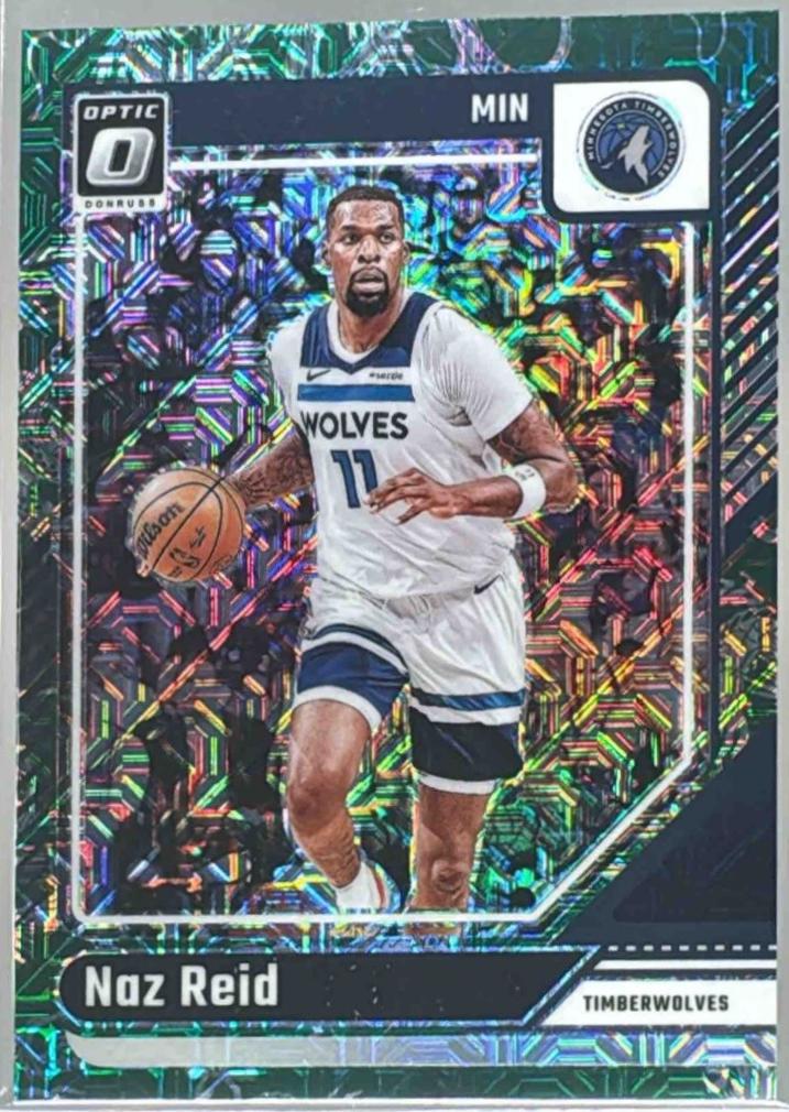 Naz Reid #20 2024 Panini Donruss Optic Choice Basketball