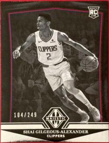 Shai Gilgeous-Alexander #350 2018-19 Panini Chronicles Basketball