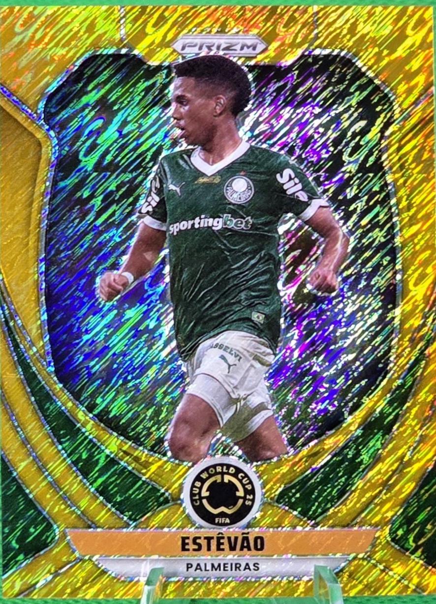 Estevao [Gold Shimmer] #151 Prices | 2025 Panini Prizm FIFA Club World ...