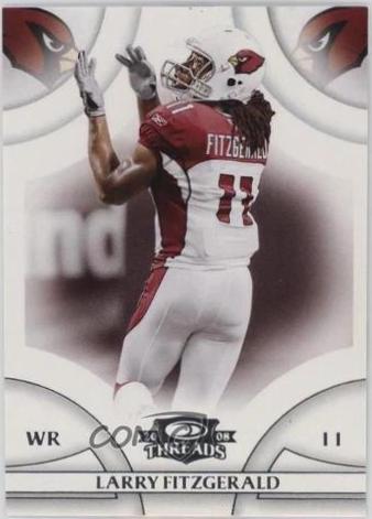 Larry Fitzgerald #2 Football Cards 2008 Panini Donruss Threads