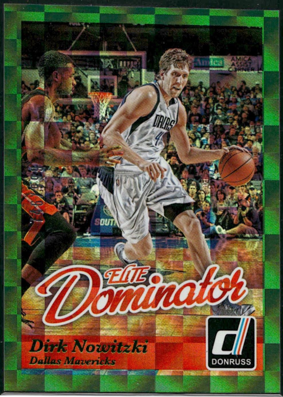 Dirk Nowitzki #22 Basketball Cards 2014 Panini Donruss Elite Dominators