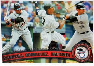 Miguel Cabrera / Alex Rodriguez / Jose Bautista