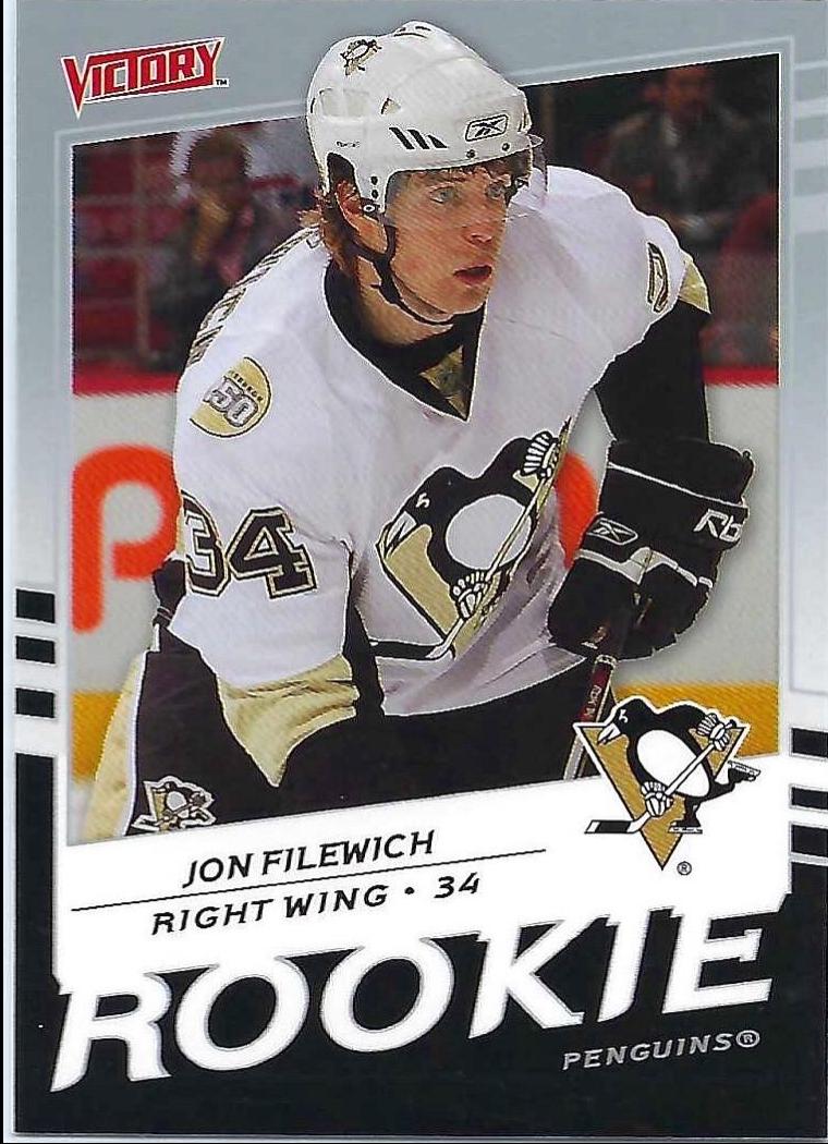 Jon Filewich #205 Hockey Cards 2008 Upper Deck Victory