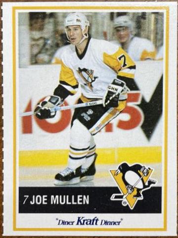 Joe Mullen #36 Hockey Cards 1990 Kraft