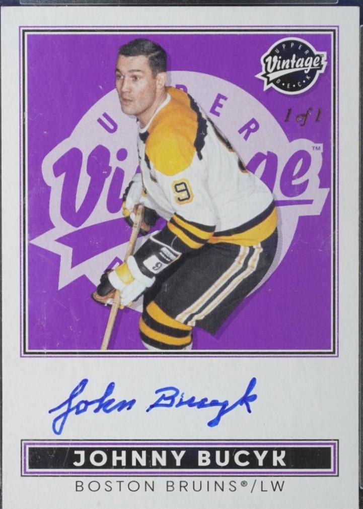 Johnny Bucyk [Purple] #VA-JB