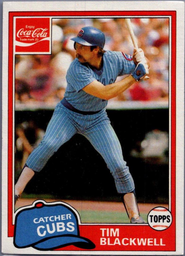 Tim Blackwell #1 Baseball Cards 1981 Coca Cola