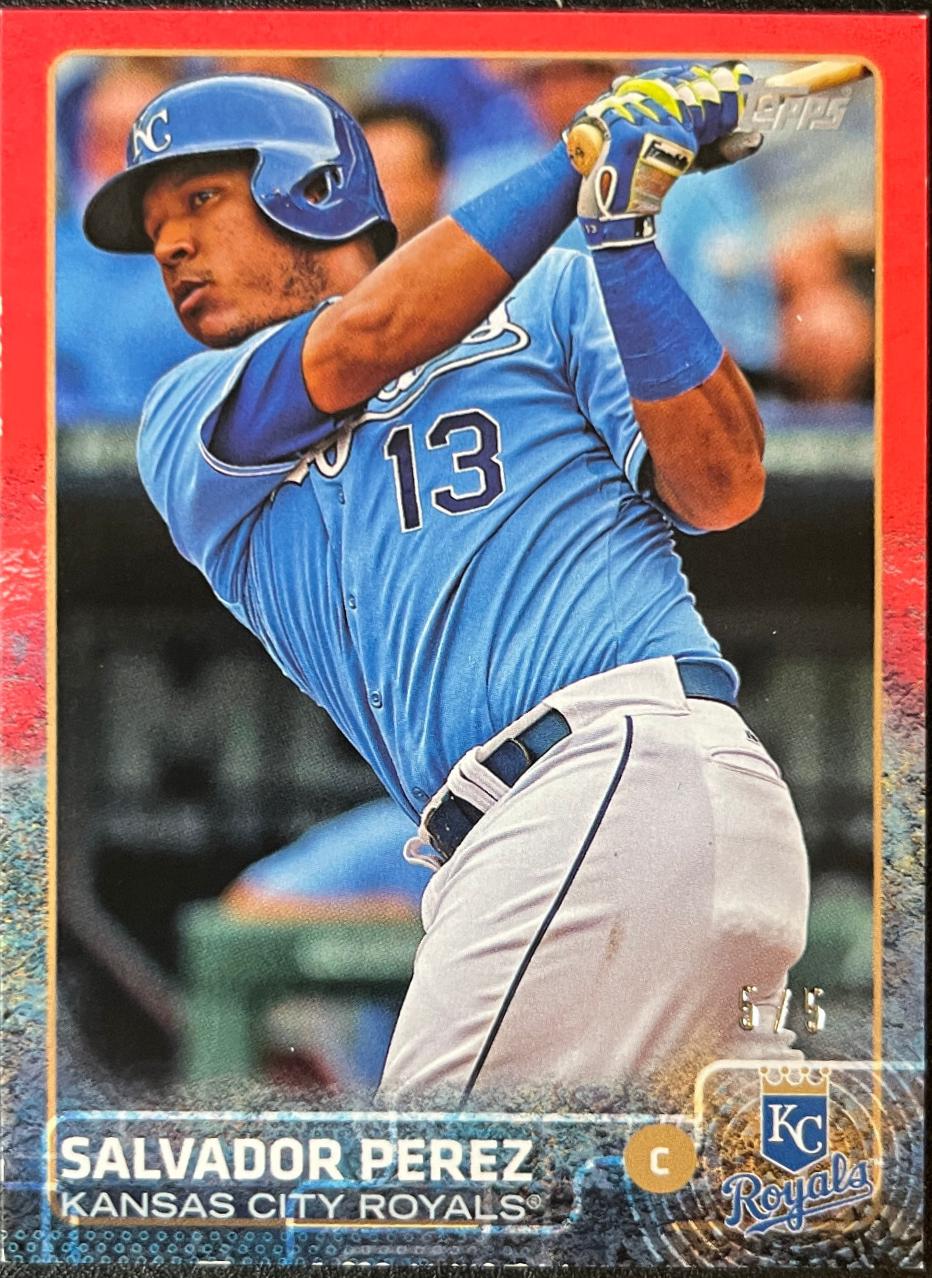 Salvador Perez #39 2015 Topps Mini Baseball