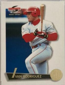 Ivan Rodriguez #82 Baseball Cards 1995 Summit