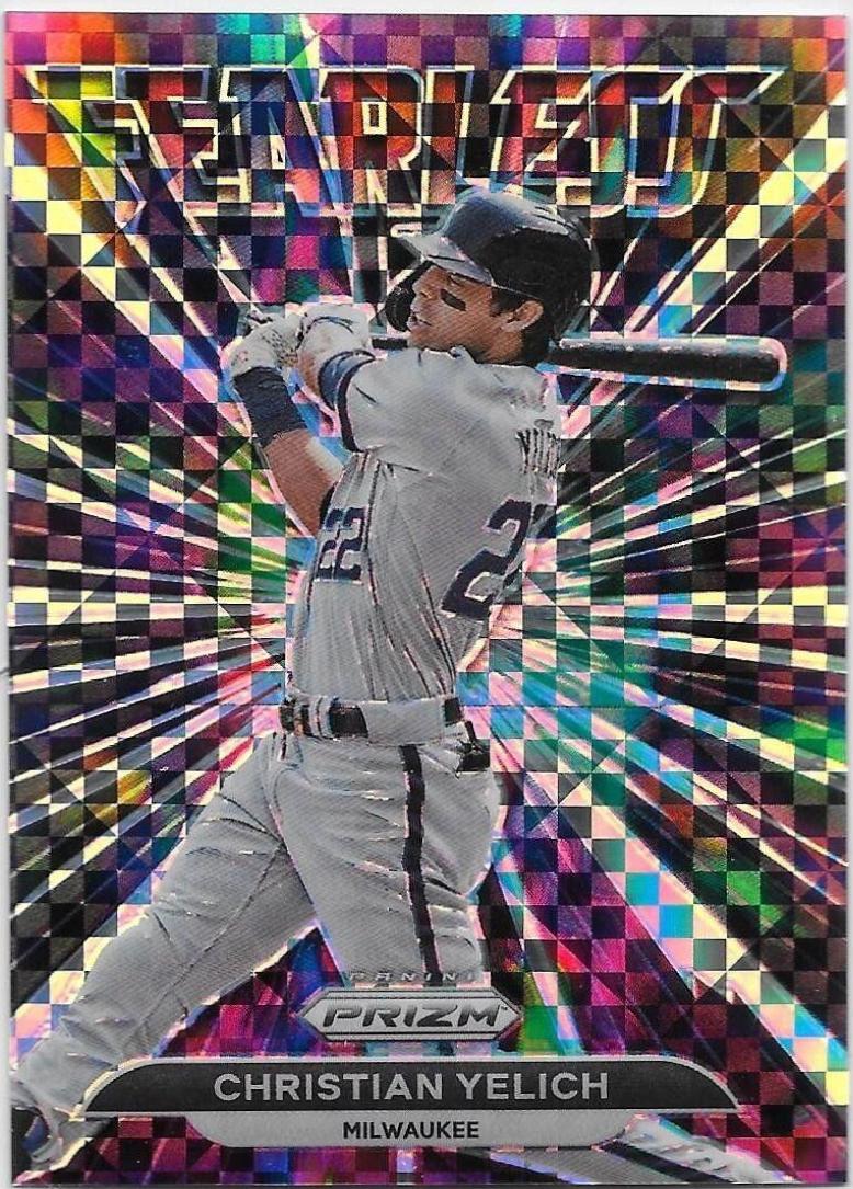 Christian Yelich [Power Plaid Prizm] #FL-7