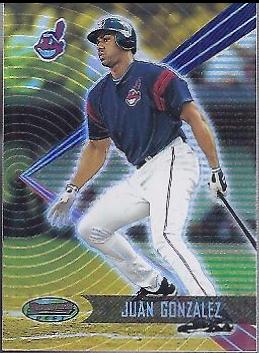 Juan Gonzalez #35 Baseball Cards 2001 Bowman's Best