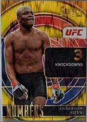 Anderson Silva [Gold] #25 Ufc Cards 2022 Panini Select UFC Numbers Prices