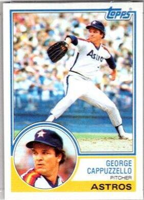 1983 Topps George Cappuzzello #422 card