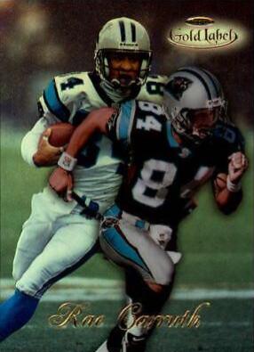 Rae Carruth #37 1998 Topps Gold Label Football