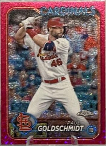 Paul Goldschmidt [Magenta Speckle Refractor] #90