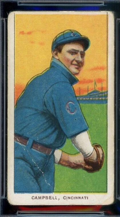 Billy Campbell #NNO Baseball Cards 1909 T206 Sovereign 350