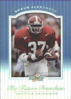 Shaun Alexander / Jon Kitna #FF31 Football Cards 2000 Panini Score Future Franchise