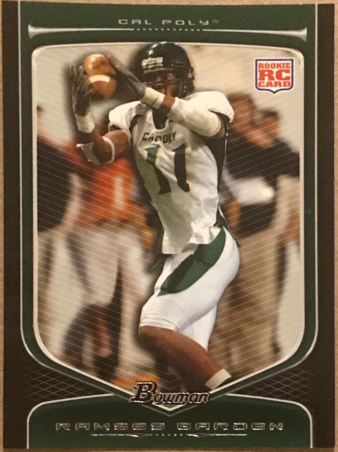 Ramses Barden #172 2009 Bowman Draft Football